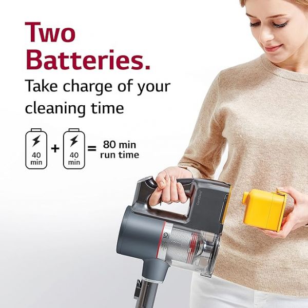 LG CordZero Cordless Stick Vacuum Cleaner, Hard Floor