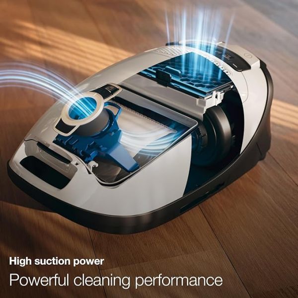 Miele Complete C3 Calima Bagged Canister Vacuum Cleaner with Turbobrush floorhead